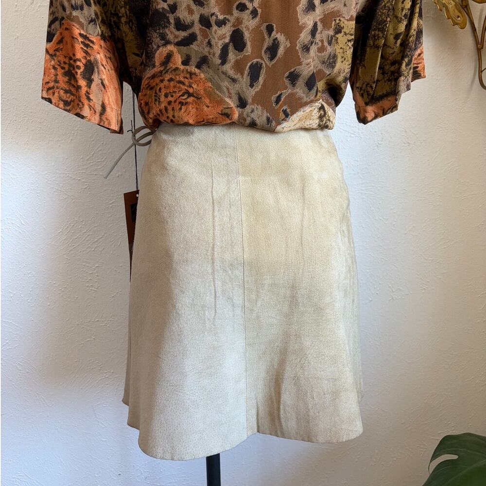 Vintage GAP Suede Mini Skirt size S - Picture 6 of 7